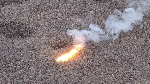 白磷燃烧视频,瞬间释放的化学奇观
