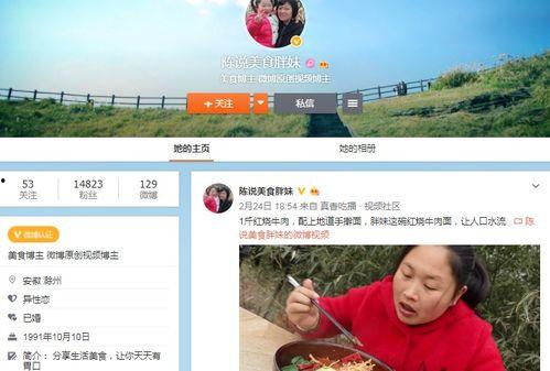 胖妹做饭视频陈说美食