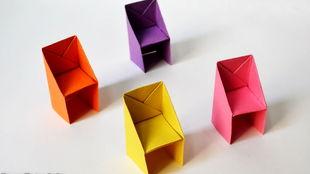 椅子折纸视频,从零开始，轻松制作精美椅子模型